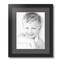 ArtToFrames 14x17" Matted Picture Frame with 10x13" Single Mat Photo Opening Framed in 1.25" Black and 2" Mat (FWM-3926-14x17)